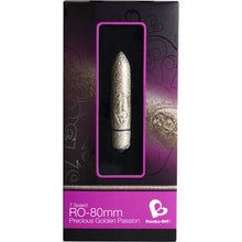 Load image into Gallery viewer, RO-80mm 7 Speed Precious Rose Gold Vibrating Bullet
