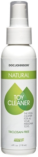 Doc Johnson Natural Sex Toy Cleaner Vibe Dildo Wash Sanitiser Spray 118ml