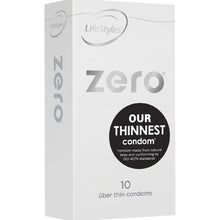 Load image into Gallery viewer, LifeStyles Zero 10 Condoms
