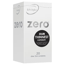 Load image into Gallery viewer, LifeStyles Zero 20 Condoms
