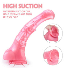 Load image into Gallery viewer, Duke Horse Dong w Balls Pink XXL
