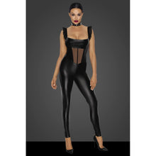 Load image into Gallery viewer, Power Wetlook Overall w Tulle Panel
