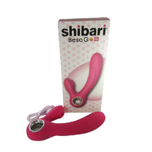 Load image into Gallery viewer, Shibari Beso Warming G-Spot and Clitoral Vibrator Pink
