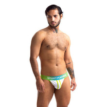 Load image into Gallery viewer, Jersey Jock Green/White
