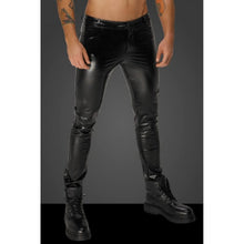 Load image into Gallery viewer, Snake Wetlook Long Pants with Back Pockets
