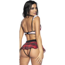 Load image into Gallery viewer, 4 Pc Sexy Schoolgirl Costume
