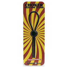 Load image into Gallery viewer, Silicone Choker Leash Black
