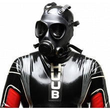 Load image into Gallery viewer, Military Adjustable Strap Rubber Gas Mask
