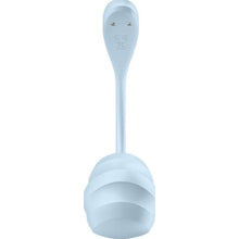 Load image into Gallery viewer, Satisfyer Smooth Petal Wearable App Connect Vibrator Blue
