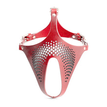 Load image into Gallery viewer, Ex Machina Genuine Leather Mask Red
