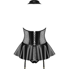 Load image into Gallery viewer, Hot Corset w Panties Black

