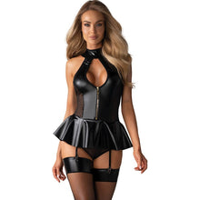 Load image into Gallery viewer, Hot Corset w Panties Black
