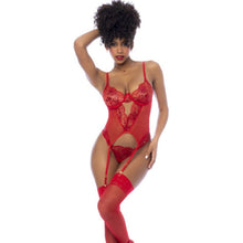 Load image into Gallery viewer, Red 2 Pc Set w/ Matching Thong
