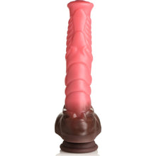 Load image into Gallery viewer, Deluxe Centaur Thrusting &amp; Vibrating Silicone Dildo
