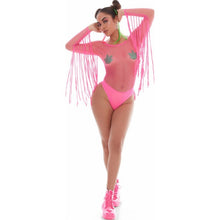 Load image into Gallery viewer, Fringe Benefits Set Hot Pink with Pot Pasties

