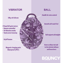 Load image into Gallery viewer, Bouncy Bliss Classic Inflatable Sit-On Vibrator
