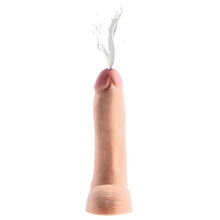 Load image into Gallery viewer, Squirting Dildo 9in with Syringe
