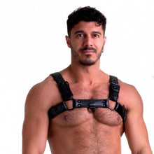 Load image into Gallery viewer, Vegan Bulldog Harness Black
