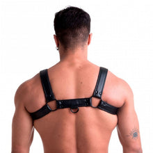 Load image into Gallery viewer, Vegan Bulldog Harness Black
