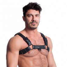 Load image into Gallery viewer, Vegan Bulldog Harness Black
