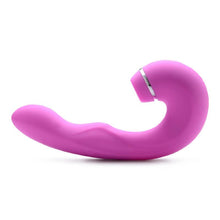Load image into Gallery viewer, Shegasm 5 Star 10X Tapping G-Spot Vibe w Suction Pink
