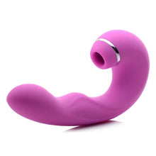 Load image into Gallery viewer, Shegasm 5 Star 10X Tapping G-Spot Vibe w Suction Pink
