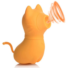 Load image into Gallery viewer, Sucky Kitty 7X Clitoral Stimulator Orange
