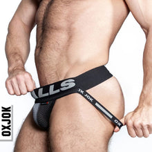 Load image into Gallery viewer, Oxballs Airmesh Swagger Jockstrap Ice White
