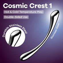 Load image into Gallery viewer, Satisfyer Cosmic Crest 1 Metal Dildo
