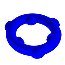 Load image into Gallery viewer, Spinner Silicone Ring Blue
