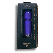 Load image into Gallery viewer, Rechargeable 16 Mode Silicone Mini Wand Violet Dream
