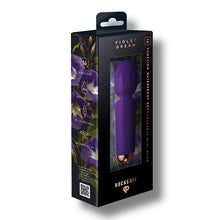 Load image into Gallery viewer, Rechargeable 16 Mode Silicone Mini Wand Violet Dream
