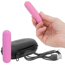 Load image into Gallery viewer, BMS Essential Power Bullet Vibrator Finger Vibe Clitoral Stimulator USB Sex Toy
