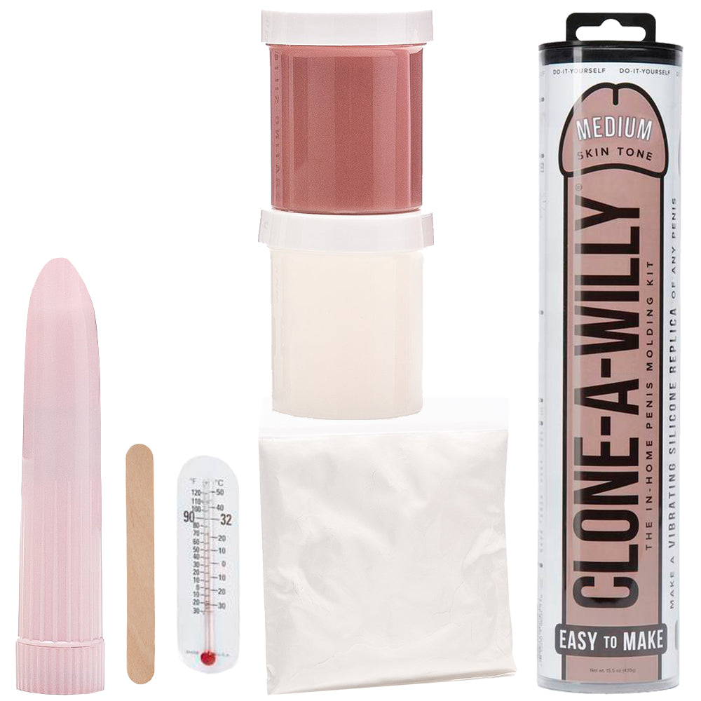 Clone A Willy DIY Penis Casting Kit Vibrating Dildo Vibrator