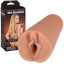 Load image into Gallery viewer, Mia Malkova 3D UTRASKYN Pocket Pussy Male Masturbator Sex Toy

