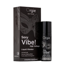 Load image into Gallery viewer, Orgie Sexy Vibe! High Voltage Liquid Vibrator 15 ml
