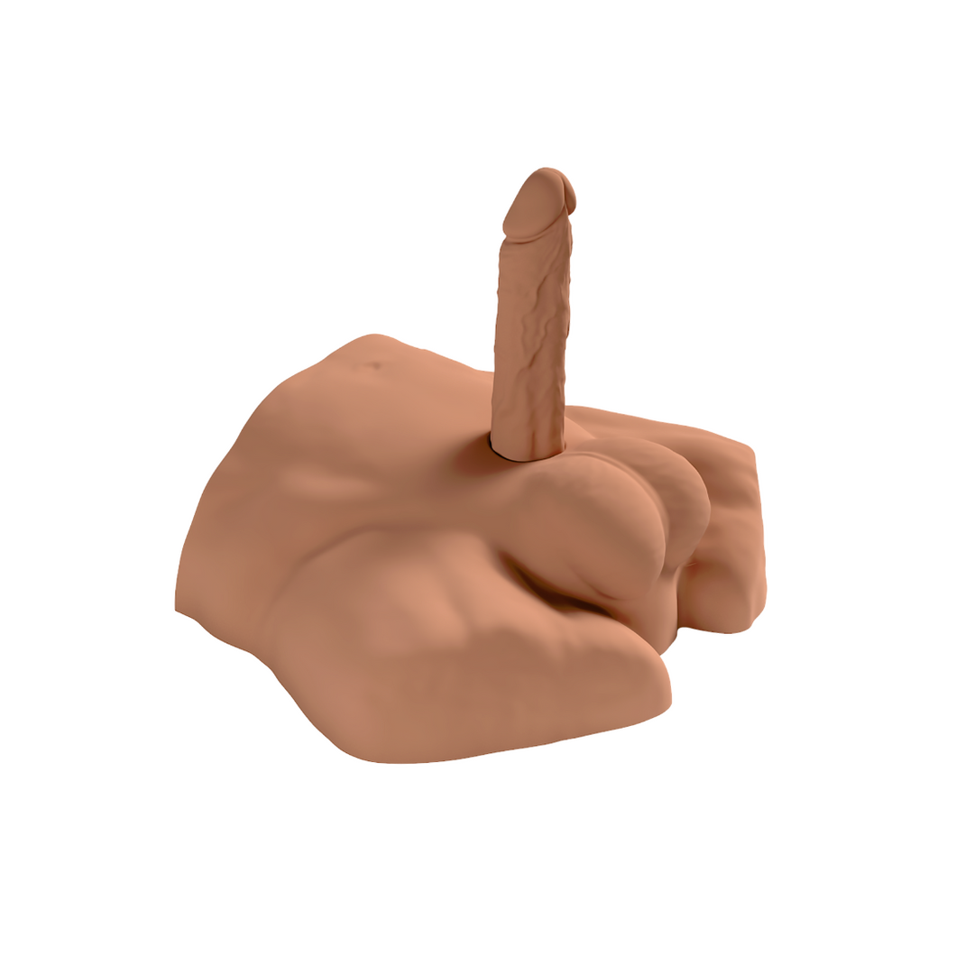 Half Torso + Dildo Liquid Silicone Model 7