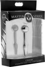 Load image into Gallery viewer, Chasm Stainless Steel Cum-Thru Urethral Insert

