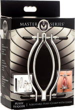 Load image into Gallery viewer, Pussy Tugger Adjustable Pussy Clamp With Leash
