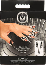 Load image into Gallery viewer, Clawed 5pc Sensation Play Rings
