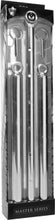 Load image into Gallery viewer, Adjustable Steel Spreader Bar - Chrome
