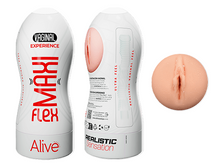 Load image into Gallery viewer, ALIVE Vaginal MAXI FLEX Flesh Masturbator size L
