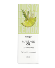 Load image into Gallery viewer, Satisfyer Massage Oil, 250ml Lemongrass
