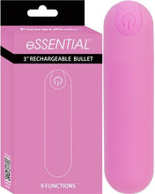 Load image into Gallery viewer, Essential 3&quot; Rechargeable Bullet - Pink with Storage Case

