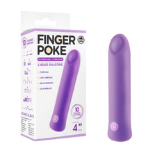 Load image into Gallery viewer, FINGER POKE 4&quot; MINI VIBRATOR PURPLE
