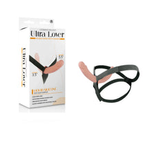 Load image into Gallery viewer, ULTRA LOVER 8&quot; SILICONE DOUBLE DONG WITH STRAP ON

