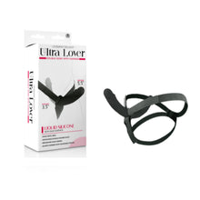 Load image into Gallery viewer, ULTRA LOVER 8&quot; SILICONE DOUBLE DONG WITH STRAP ON
