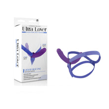 Load image into Gallery viewer, ULTRA LOVER 8" SILICONE DOUBLE DONG WITH STRAP-ON

