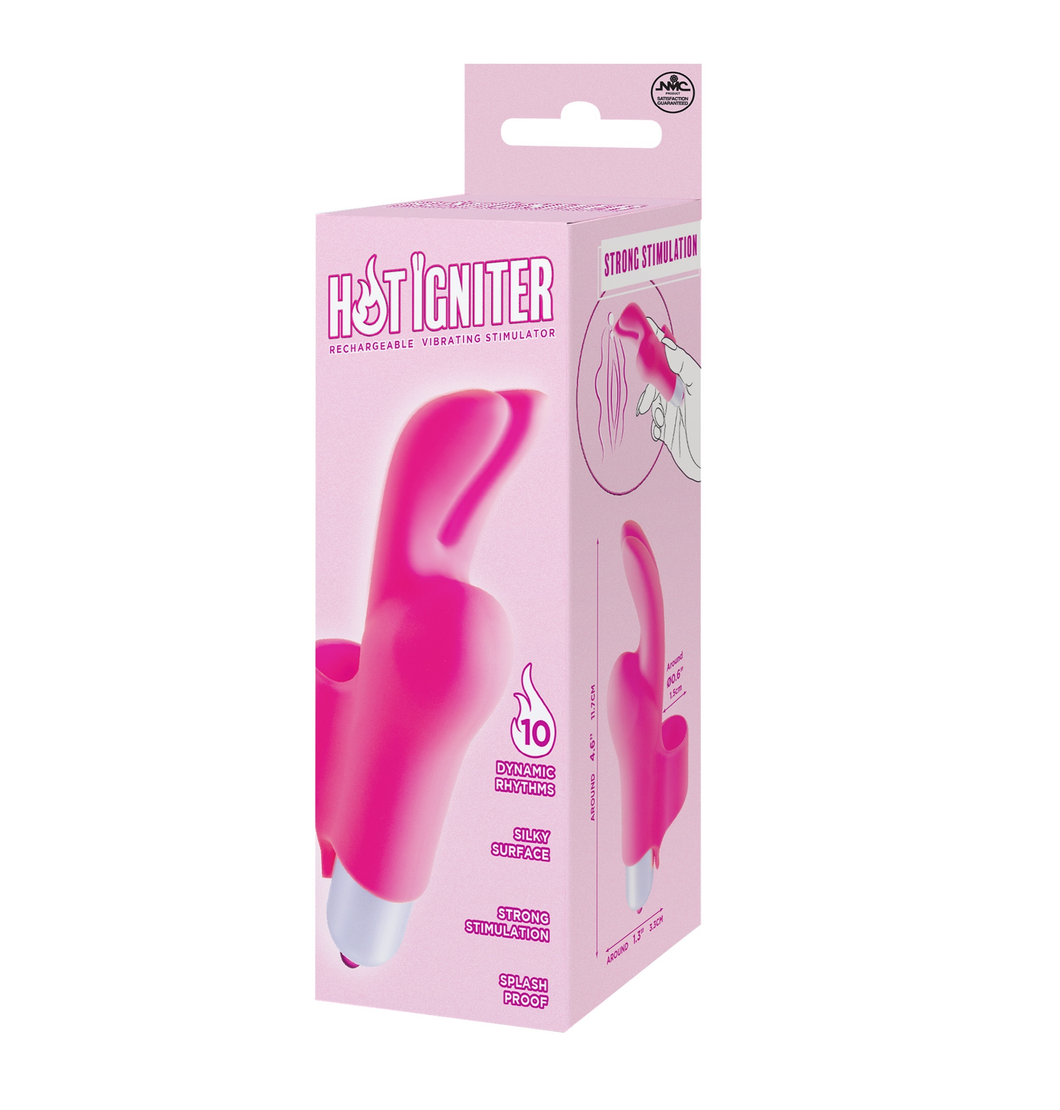 VIBRATION  FINGER SLEEVE - PINK