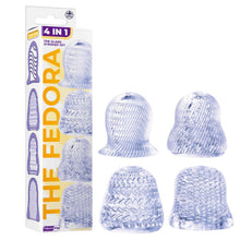 Load image into Gallery viewer, THE FEDORA 4 SET MASTURBATOR TRANSPARENT
